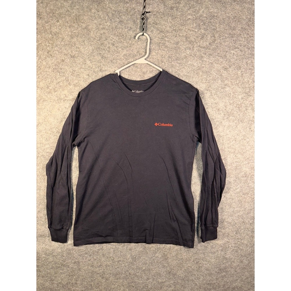 Columbia Sportswear Company‎ Men's Long Sleeve Graphic T-Shirt Gray Size L